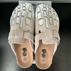 OM.Newyork Octavious Marks Fish Bone Clogs