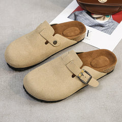 Clogs for Women, Womens Clogs- Mules House Slippers with Arch Support and Adjustable Buckle