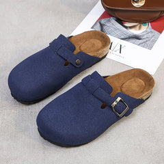 Clogs for Women, Womens Clogs- Mules House Slippers with Arch Support and Adjustable Buckle