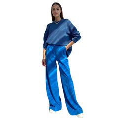 High Waist Loose Casual Trousers Draping Suit Pants