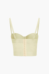 Mesh Underwire Bustier Top