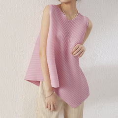 Pleated Cropped TopTT-shirt Short Sleeve