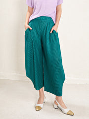 Tapered Pants Pleated Cropped Pants Pleated Wide-Leg Trousers