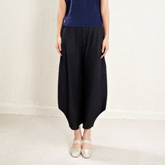 Tapered Pants Pleated Cropped Pants Pleated Wide-Leg Trousers