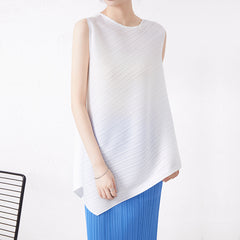 Pleated Cropped TopTT-shirt Short Sleeve