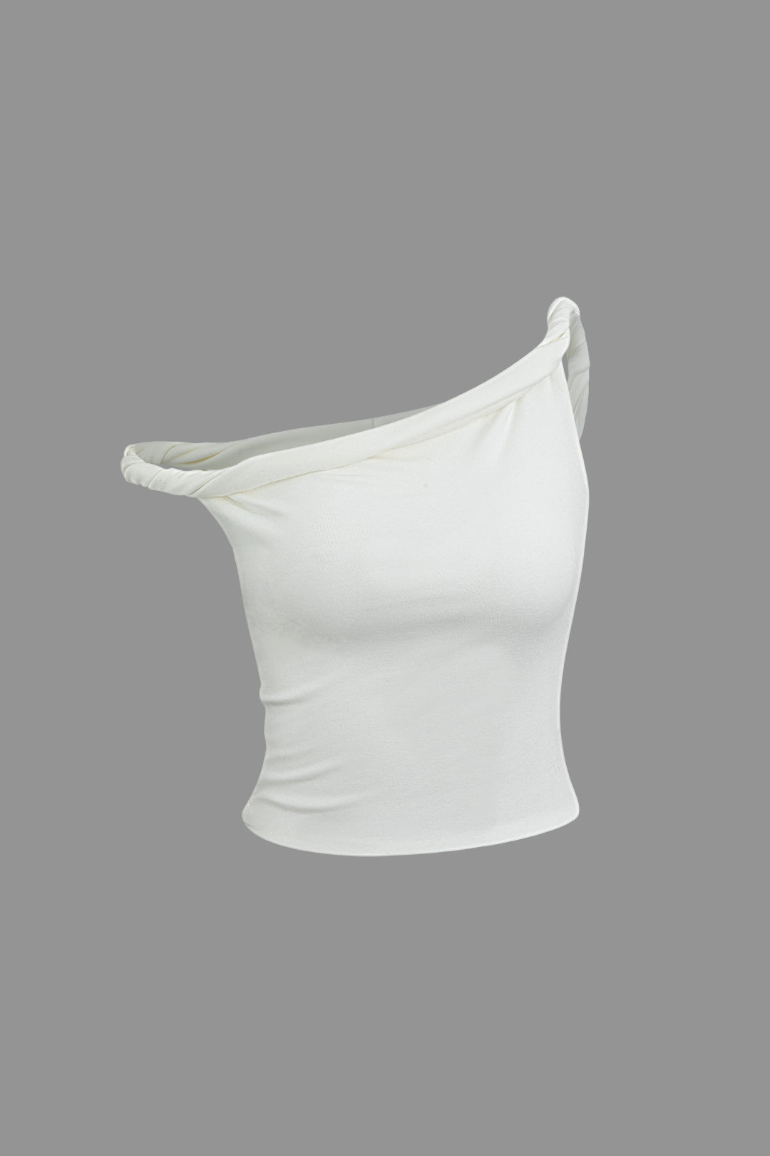 Asymmetrical Twist Sleeveless Top