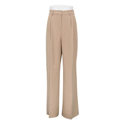 High Waist Loose Casual Trousers Draping Suit Pants