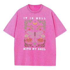 It Is Well With My Soul Christian Washed T-Shirt