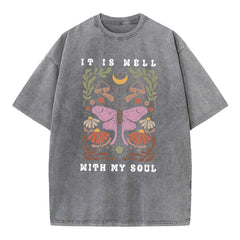 It Is Well With My Soul Christian Washed T-Shirt