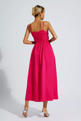 Kyla Rose Red Slip Vacation Maxi Dress - Catchall