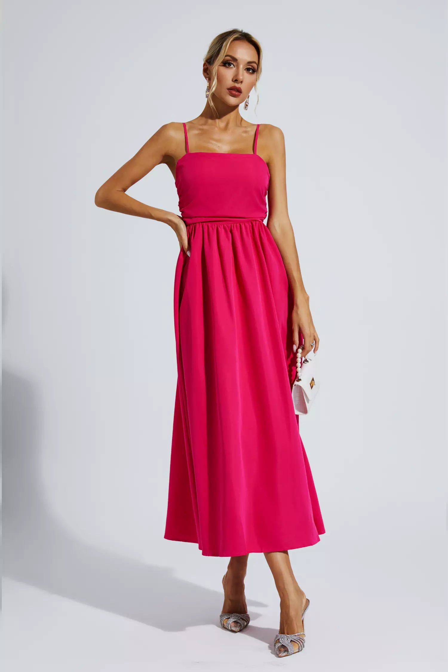 Kyla Rose Red Slip Vacation Maxi Dress - Catchall