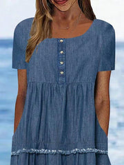 Women's Short Sleeve Dress