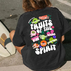 Fruit Of The Spirit Christian Washed T-Shirt