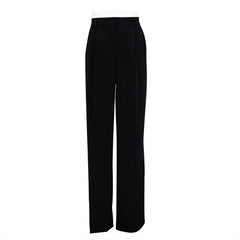 High Waist Loose Casual Trousers Draping Suit Pants