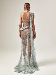 Bailee Split Sequin Maxi Dress