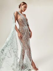 Bailee Split Sequin Maxi Dress